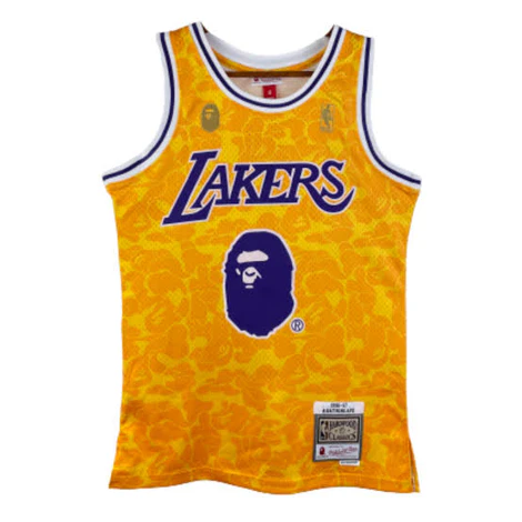 La Lakers Yellow - Bape 93- Master Quality 